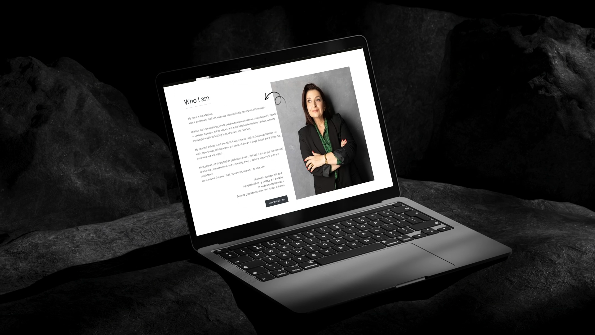Personal Brand Website για Dora Matsia